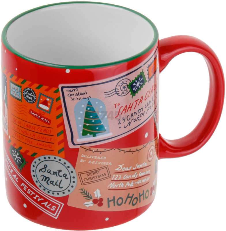 Кружка керамическая PERFECTO LINEA Christmas Wish 350 мл (30-006305)