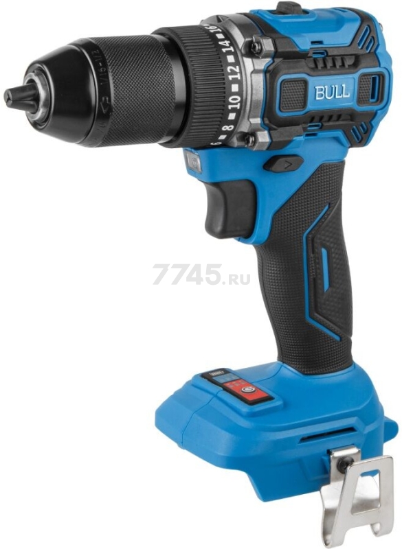 Дрель-шуруповерт аккумуляторная BULL SR 1807 R-series XLTpro SOLO (2329222)
