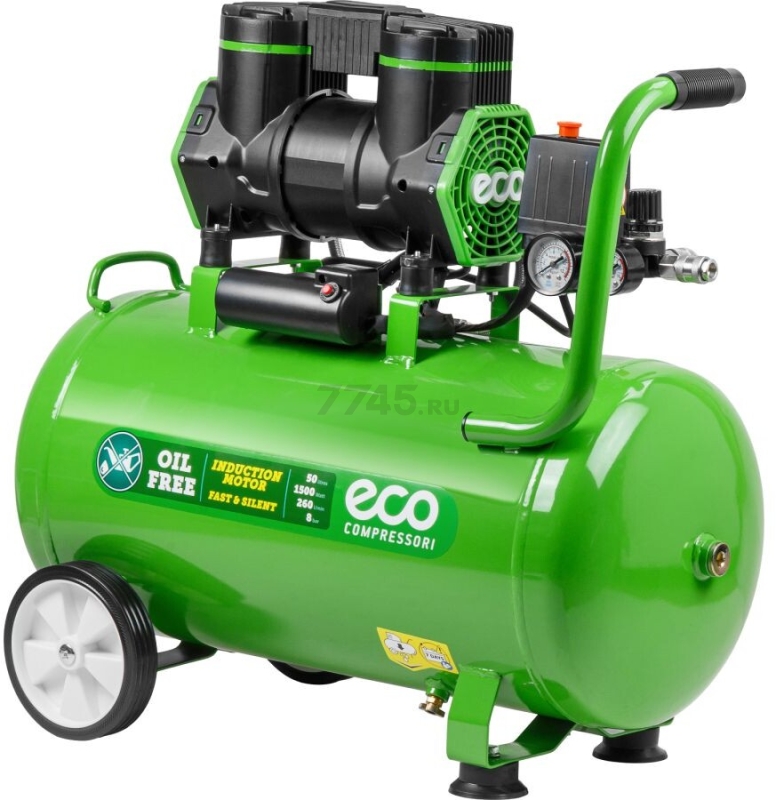 Компрессор ECO AE-502-OF26 безмасляный (EC2610-3)
