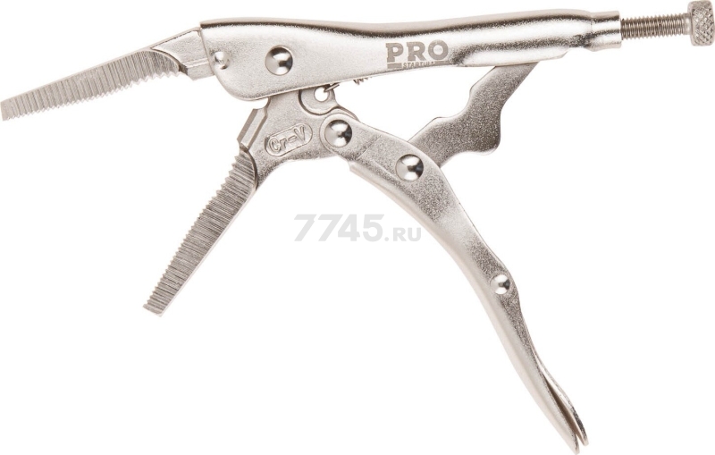Зажим с фиксатором 165 мм удлиненные губки PRO STARTUL (PRO-6053-01) - Фото 3