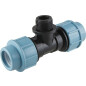 Тройник ПНД компрессионный 32x3/4" с наружной резьбой AV ENGINEERING (AVE1093234)