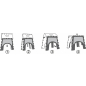 Табурет универсальный складной мраморный IDEA (М2297) - Фото 2