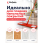 Швабра для пола PERFECTO LINEA Джайв с насадкой из микрофибры красная (43-391013) - Фото 5