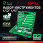 Набор инструментов 1/4", 1/2" 6 граней 82 предмета TOPTUL (GCAI8201)