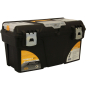 Ящик для инструмента пластмассовый ГЕФЕСТ 21 с коробками металлические замки (М2943)
