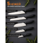 Набор ножей FISKARS Essential 5 штук (1023782) - Фото 2