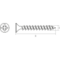Шуруп универсальный 3,5х20 мм белый цинк STARFIX полная резьба 1000 штук (SMC2-52600-1000) - Фото 3