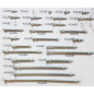 Шуруп универсальный 3,5х20 мм белый цинк STARFIX полная резьба 1000 штук (SMC2-52600-1000) - Фото 4
