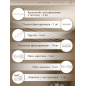 Сушилка для белья потолочная PERFECTO LINEA 1,6 м белая (36-002161) - Фото 3