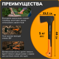 Топор универсальный 1 кг FISKARS X10 S 121443 (1015619) - Фото 2