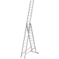 Лестница алюминиевая трехсекционная 631 см STARTUL Pro (ST9942-10)