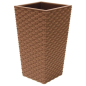 Кашпо для цветов IDEA Ротанг бежевое 4,9 л (М3086)
