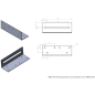 Уголок крепежный скользящий 40х40x120 мм STARFIX (SMP-42265-1) - Фото 3