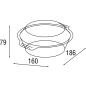 Кастрюля из жаропрочного стекла с крышкой PERFECTO LINEA 0,7 л (11-070010) - Фото 4