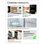 Кастрюля из жаропрочного стекла с крышкой PERFECTO LINEA 1,5 л (11-150010) - Фото 3