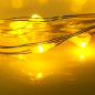 Гирлянда новогодняя светодиодная NEON-NIGHT Роса 2 м 20 диодов желтый (303-001) - Фото 3