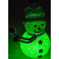 Фигура светодиодная NEON-NIGHT Снеговик 10 см RGB (513-019) - Фото 3