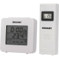 Электронный термометр с часами и беспроводным выносным датчиком REXANT (70-0592)