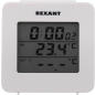 Электронный термометр с часами и беспроводным выносным датчиком REXANT (70-0592) - Фото 2