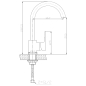 Смеситель для кухни AV ENGINEERING AVFOB4-A315 (AVFOB4-A315-205) - Фото 2