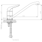 Смеситель для кухни AV ENGINEERING AVKOR4-A138 (AVKOR4-A138-212) - Фото 2