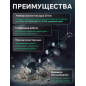 Шнек для мотобура 150х800 мм почвенный однозаходный ECO ED-150 - Фото 2