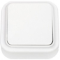 Выключатель одноклавишный наружный BYLECTRICA Пралеска белый (А1 6-131) - Фото 2