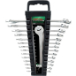 Набор ключей комбинированных 6-24 мм 14 предметов TOPTUL (GAAC1401)