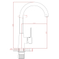 Смеситель для кухни AV ENGINEERING AVHOP4-A996 (AVHOP4-A996-648) - Фото 2