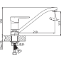 Смеситель для кухни AV ENGINEERING AVLOR4-A359 (AVLOR4-A359-627) - Фото 2
