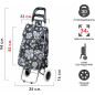 Сумка-тележка хозяйственная PERFECTO LINEA 30 кг (42-307014) - Фото 9