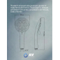 Лейка для душа AV ENGINEERING AVSSS-009 - Фото 4