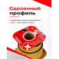 Уплотнитель гаражный тип W черный 15х8 мм STARFIX 40 м (SF1016-03) - Фото 9