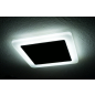 Светильник встраиваемый светодиодный 12+4 Вт 4000K TRUENERGY Color Квадрат с белой подсветкой (10269) - Фото 6