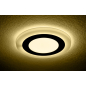 Светильник встраиваемый светодиодный 6+3 Вт 4000K TRUENERGY Color Круг с желтой подсветкой (10222) - Фото 9