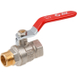 Кран шаровой 1/2" PN40 с внутренней-наружной резьбой ручка AV ENGINEERING (AVE091012)