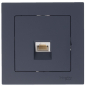 Розетка компьютерная RJ-45 SYSTEME (SCHNEIDER) ELECTRIC AtlasDesign грифель (ATN000783) - Фото 6