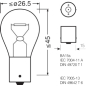 Лампа накаливания автомобильная OSRAM Original P21W 2 штуки (7506-02B) - Фото 3