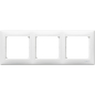 Рамка трехместная LEGRAND Valena белая (694242) - Фото 2