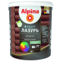 Лазурь для дерева ALPINA Аква прозрачный 10 л (948103577)