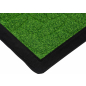 Коврик придверный рельефный VORTEX Grass 60х90 см (22524) - Фото 4