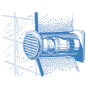 Решетка вентиляционная BLAUBERG Decor 80s - Фото 4