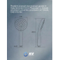Лейка для душа AV ENGINEERING AVSSS-026 - Фото 4