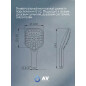 Лейка для душа AV ENGINEERING AVSSS-032 - Фото 4