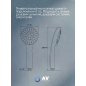 Лейка для душа AV ENGINEERING AVSSS-023 - Фото 4