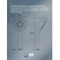 Лейка для душа AV ENGINEERING AVSSS-021 - Фото 4