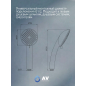 Лейка для душа AV ENGINEERING AVSSS-024 - Фото 4