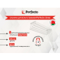 Сушилка для белья потолочная PERFECTO LINEA 1,7 м белая (36-002171) - Фото 2