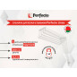 Сушилка для белья потолочная PERFECTO LINEA 2,5 м белая (36-002251) - Фото 2