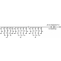 Гирлянда новогодняя светодиодная NEON-NIGHT Бахрома Айсикл 1,8х0,5 м 48 диодов мультиколор (255-019) - Фото 11